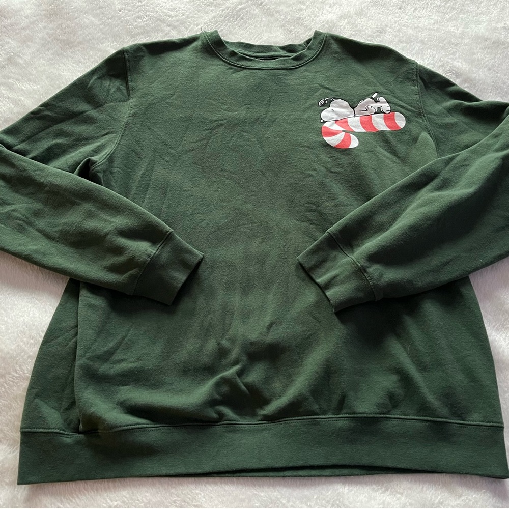 Unisex Snoopy Christmas sweatshirt size large